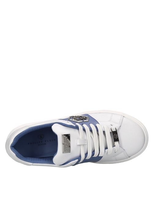 Sneakers in pelle PHILIPP PLEIN | 80011 GINEVRA/TRESORBIANCO-AZZURRO
